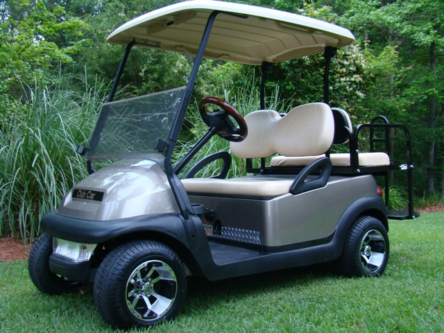 Golf Cart Desert Sand Low Profile Golf Cart