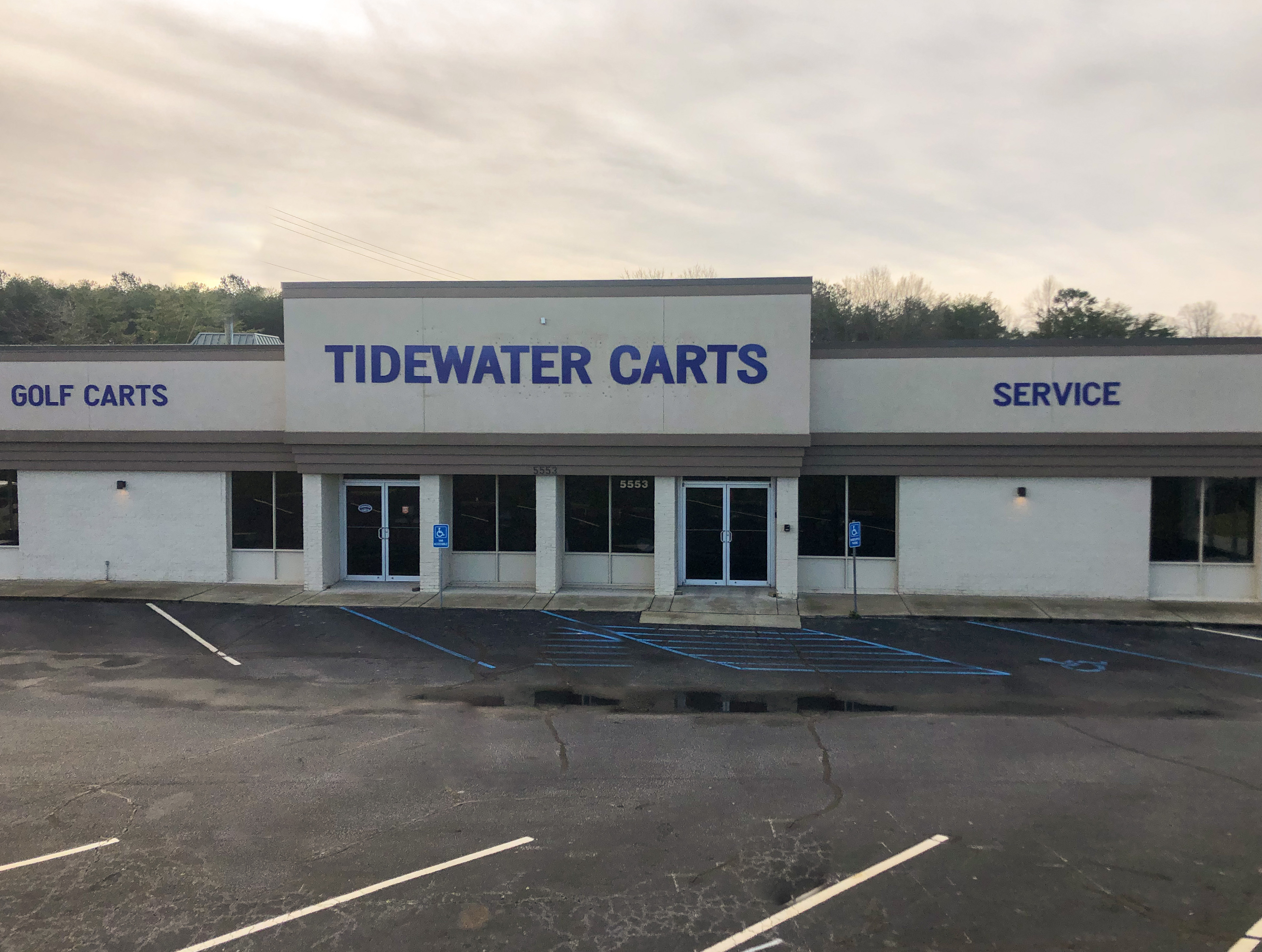 Tidewater Carts Superstore Easley SC Store Front