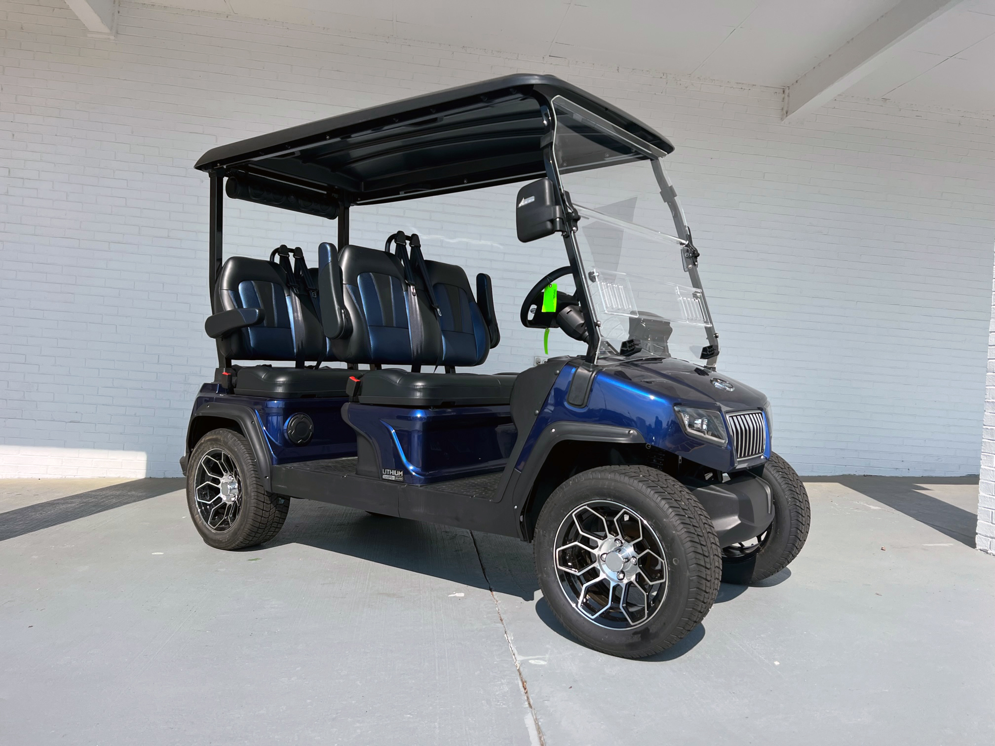 Blue Evolution D5 Ranger Lithium Golf Cart Forward Facing | Golf Carts ...