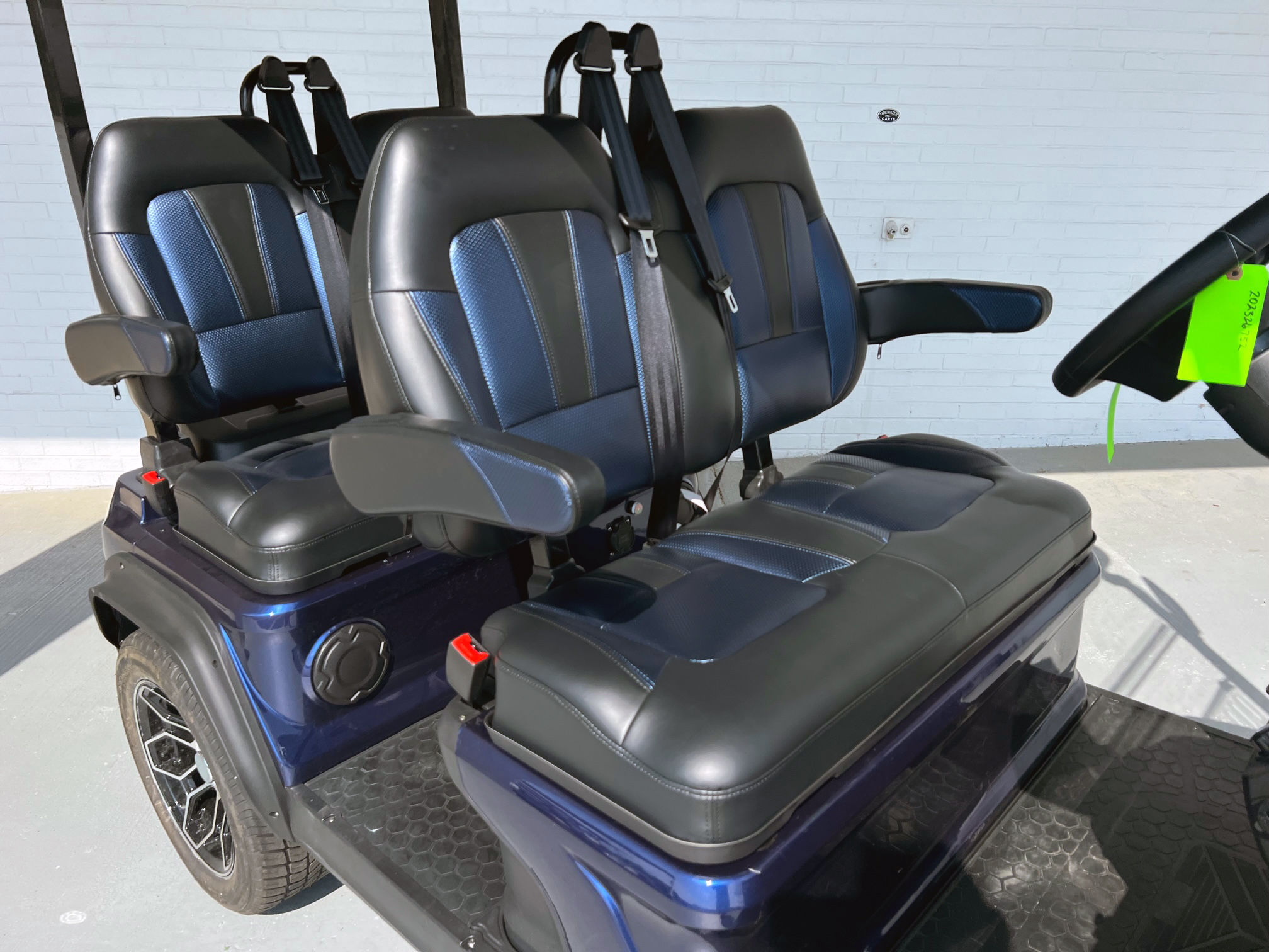Blue Evolution D5 Ranger Lithium Golf Cart Forward Facing | Golf Carts ...