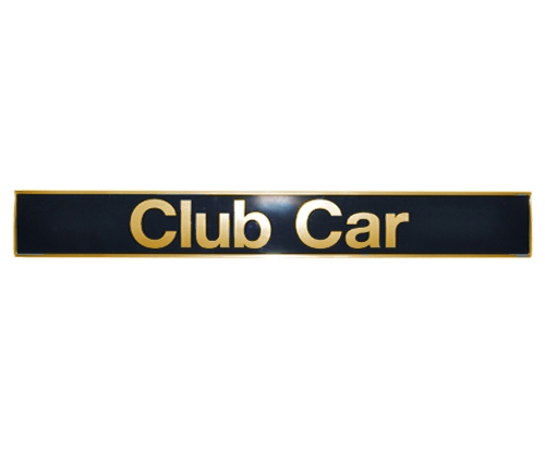 club car precedent front emblem