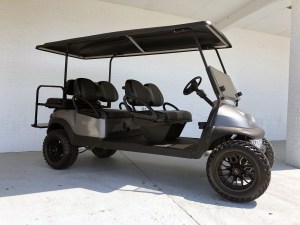 Philadelphia Eagles Club Car golf cart. Order your team cart at clubcar.com